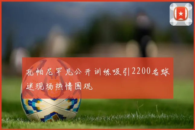 孔帕尼罕见公开训练吸引2200名球迷现场热情围观